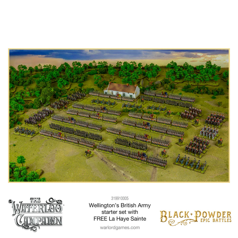 Black Powder Epic Battles: Waterloo British Starter Army