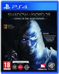 middle earth shadow of Mordor - PS4 (pre-owned)