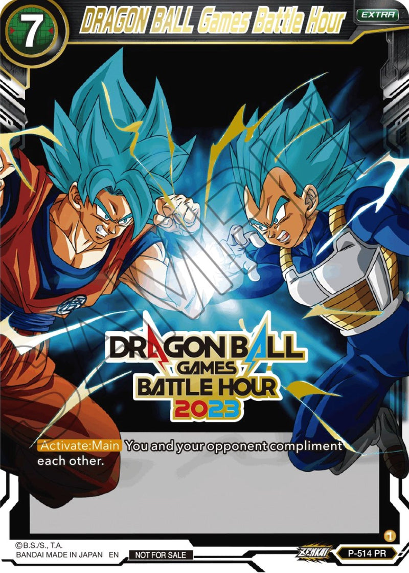 DRAGON BALL Games Battle Hour (Dragon Ball Games Battle Hour 2023 Promo Card Set) (P-514) [Promotion Cards]