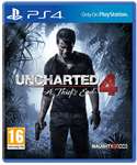 Uncharted 4 a thief's - PS4 (pre-owned)