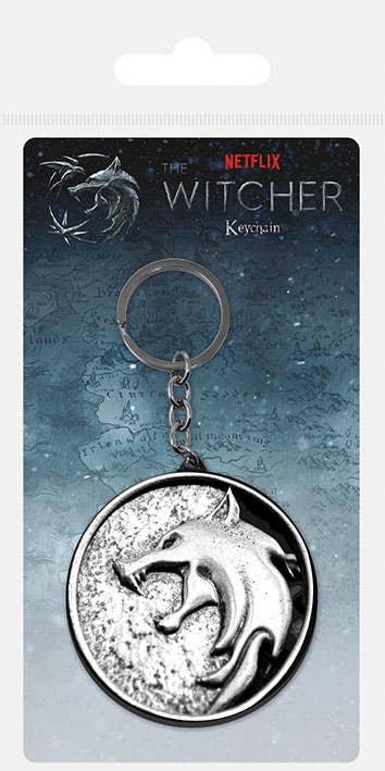 The Witcher Metal Keychain