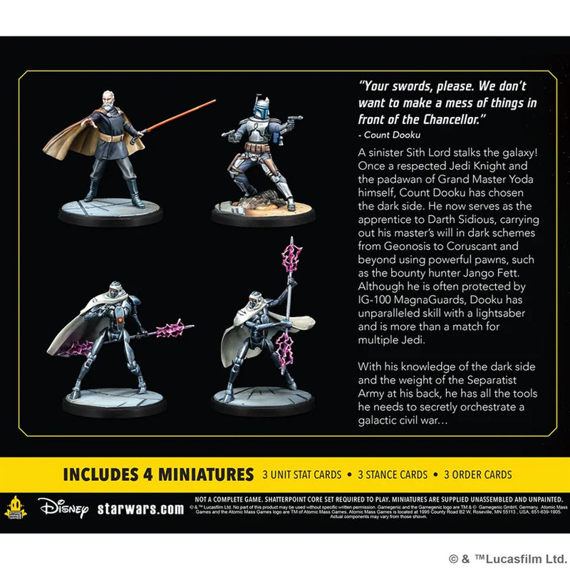 Twice the Pride (Count Dooku Squad Pack): Star Wars Shatterpoint