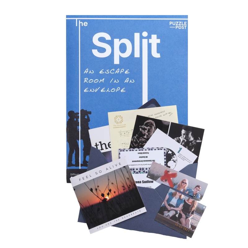 Escape Room in an Envelope: The Split Board Game