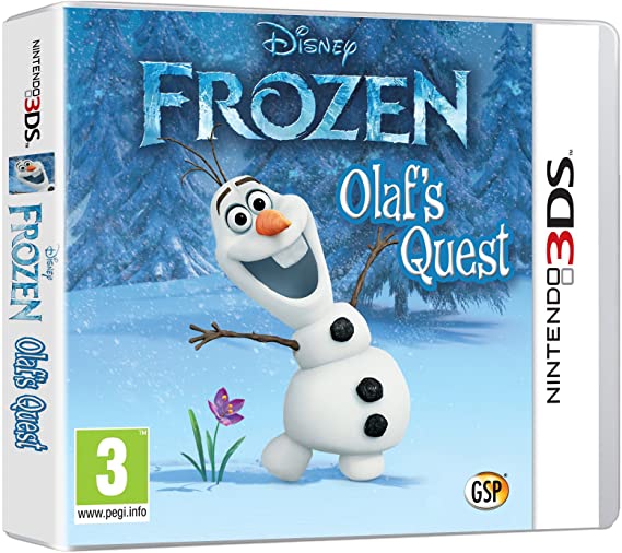 Disney Frozen Olaf's Quest Nintendo 3DS Preowned
