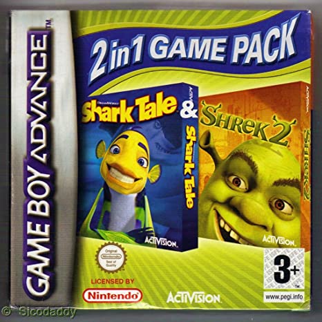 Shrek 2 + Shark Tale Dual Pack - Game Boy Advance (Pre-Owned)