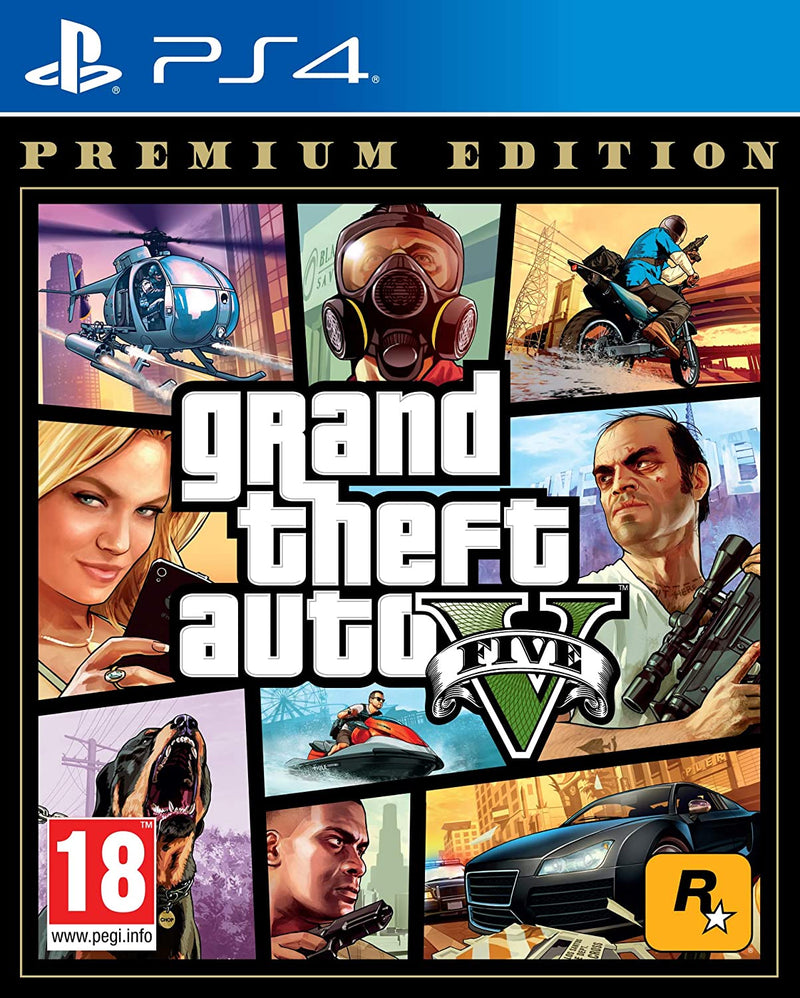Grand Theft Auto V: Premium Edition - PS4 (Pre-Owned)
