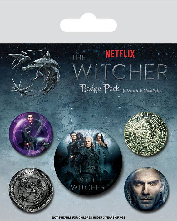The Witcher (Warrior) Badge Pack