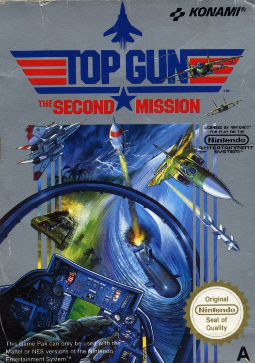 Top Gun: The Second Mission - NES (Pre-Owned)