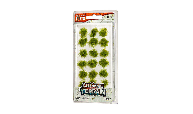 All Game Terrain Dark Green Grass Tufts