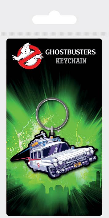 Ghostbusters (Ectomobile) Rubber Keychain