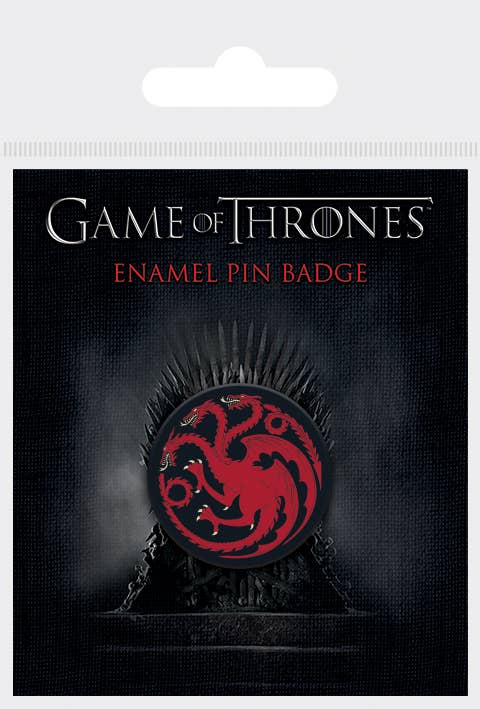 Game of Thrones (Targaryen) Enamel Pin Badge