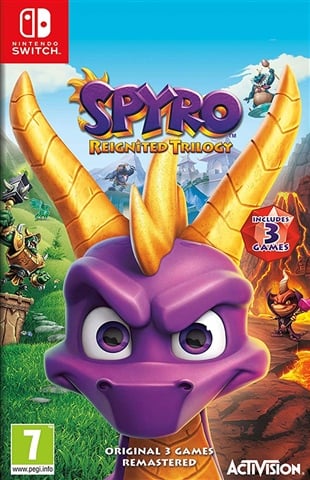 SPYRO REIGNITED TRILOGY - SWITCH (PER-OWNED)