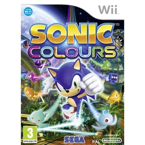 SONIC COLOURS - WII (PRE-OWNED)