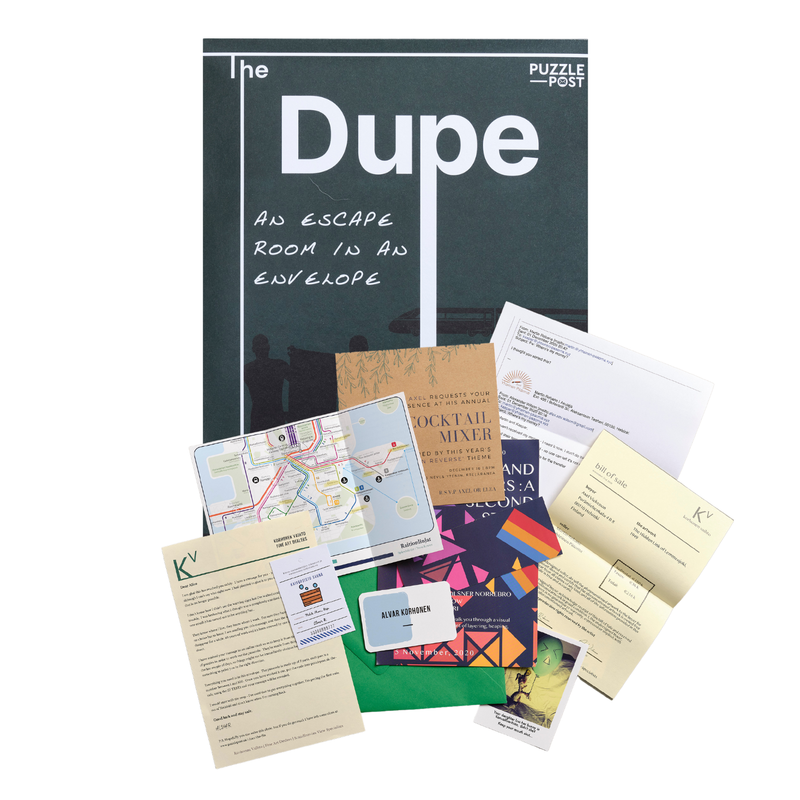 Escape Room in an Envelope: The Dupe Board Game