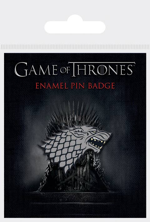 Game of Thrones (Stark) Enamel Pin Badge
