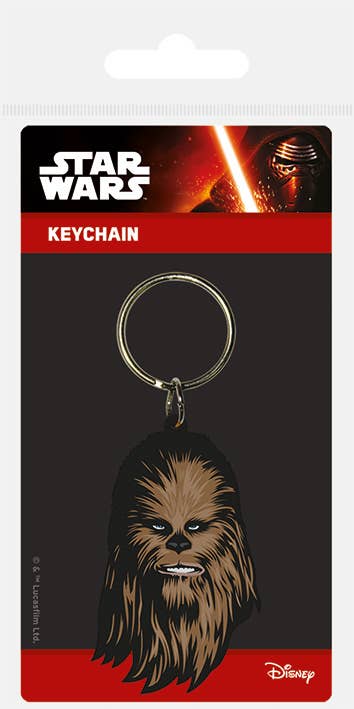 Star Wars (Chewbacca) Rubber Keychain