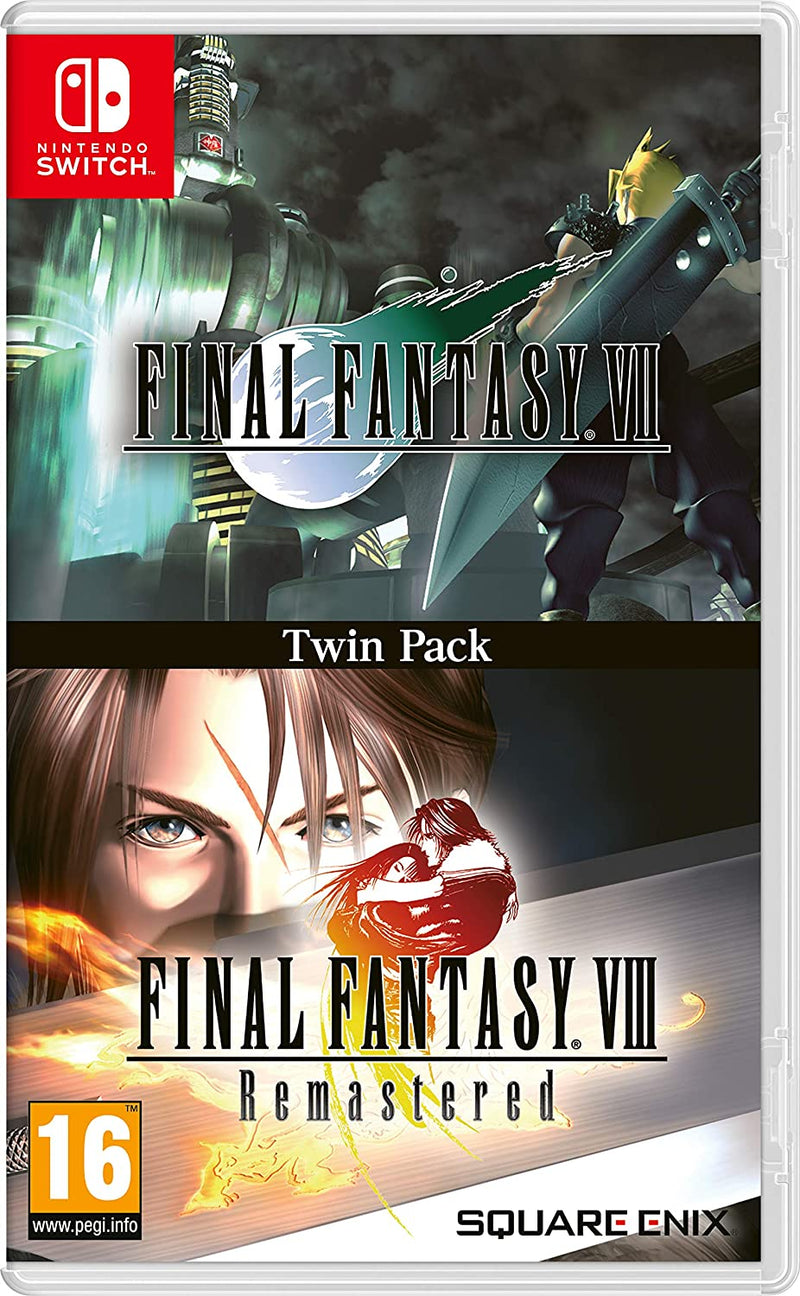 Final Fantasy VII/ VIII Nintendo Switch PREOWNED