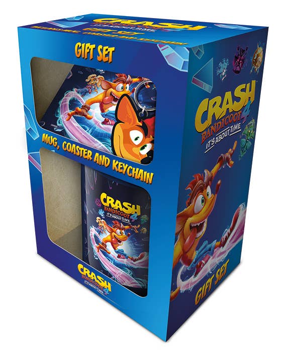 Crash Bandicoot It's About Time Gift Set