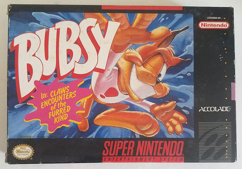 Bubsy: Claws Encounters of the Furred Kind - SNES (Pre-Owned)