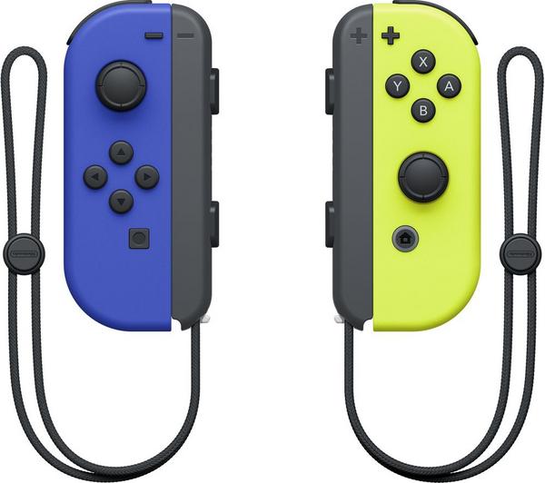 Nintendo Switch - Blue / Neon Yellow Joy-Con Pair