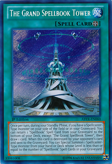The Grand Spellbook Tower [ABYR-EN060] Secret Rare