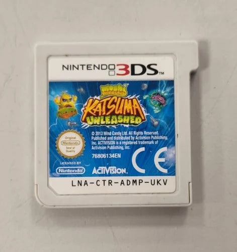 Moshi Monsters Katsumi Unleashed Nintendo 3DS Cartridge Only