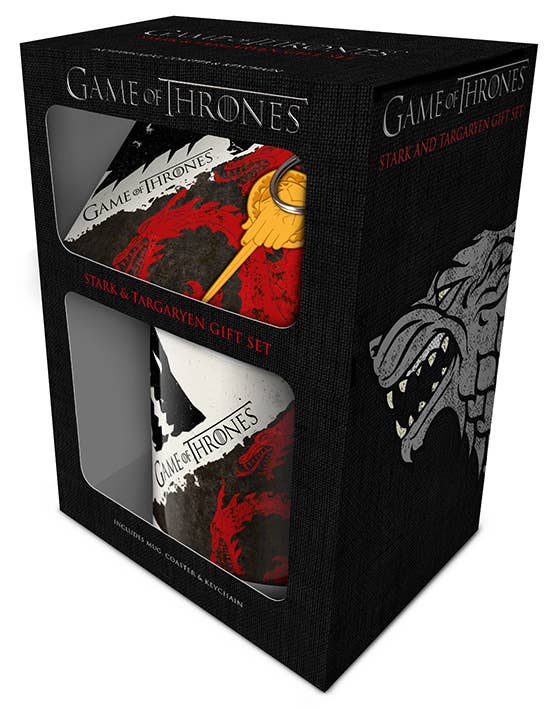 Game of Thrones Stark & Targaryen Mug Coaster